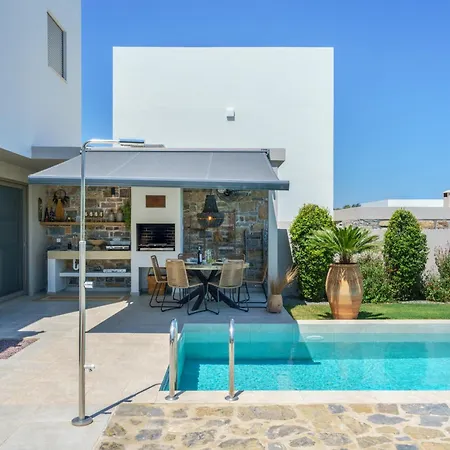 Modern Family Leba With Private Pool & Bbq Βίλα Άγιος Δημήτριος